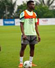Mohammed Kudus in training with the Black Stars on Tuesday.