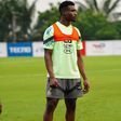 Mohammed Kudus training with the black stars on tuesday