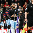 Jordan Ayew captains Crystal Palace in Carabao Cup defeat to Manchester United