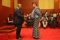 Otiko Afisa Djaba with Nana Addo