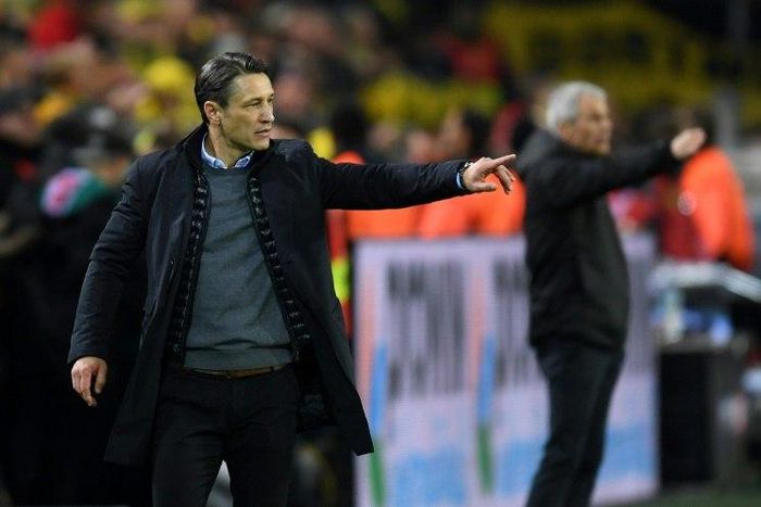 Which way now? Bayern Munich coach Niko Kovac tries to inspire his faltering side against Dortmund