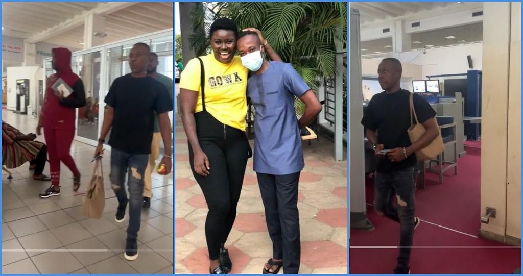 Afua Asantewaa’s husband flies to US to meet her after she complained of long-distance