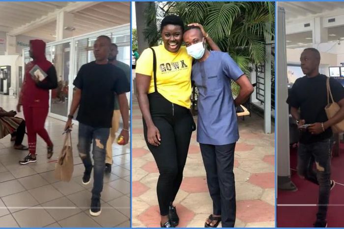 Afua Asantewaa and her husband