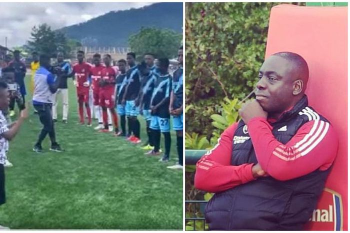 Yaw Dabo brings Arsenal scout to Ghana to monitor players of his soccer academy