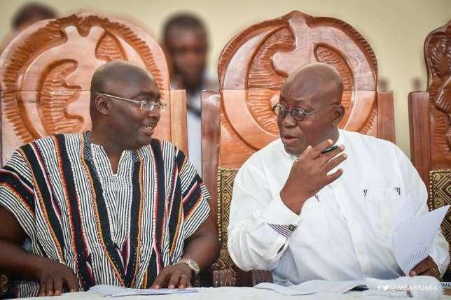 President Nana Addo Dankwa Akufo-Addo with Vice President Dr. Mahamudu Bawumia