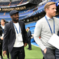 Michael Essien watches former clubs Real Madrid and Chelsea in Champions League