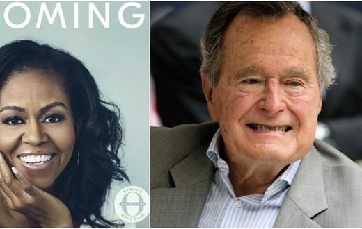 Michelle Obama George H.W. Bush