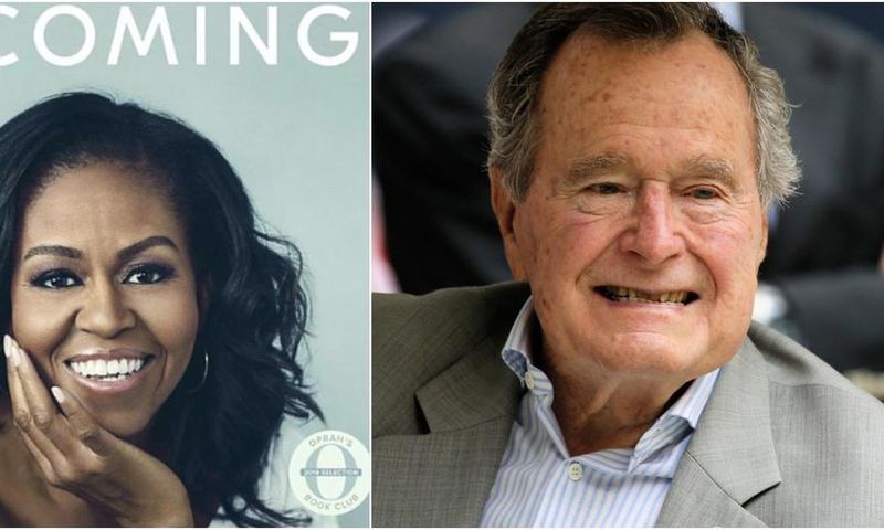 Michelle Obama George H.W. Bush