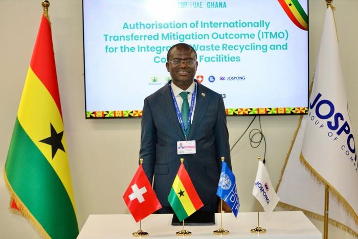 Jospong's COP28 success earns global recognition in ITMO credits