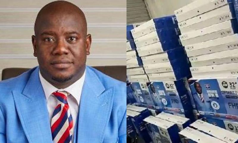 Ghanaians want OSP to investigate Farouk Mahama as branded 32-inch TVs cause a stir