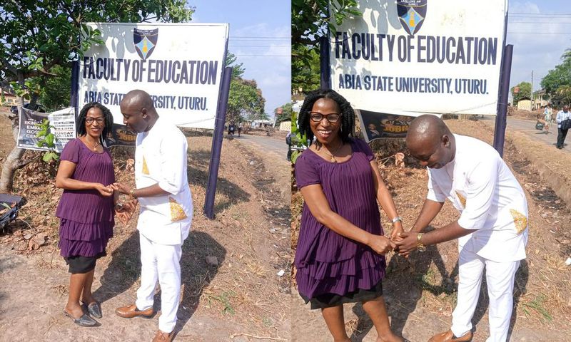 Drama in class as lecturer finds out his nursery teacher is now his student