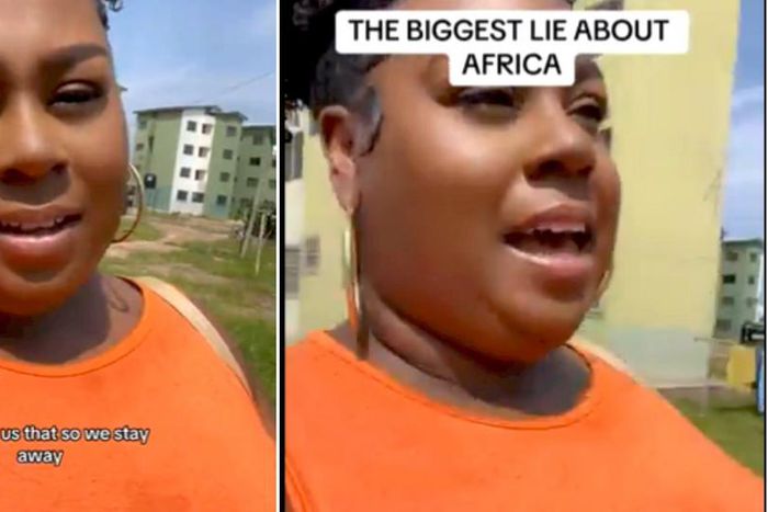 Africa is beautiful, the media lied to us - African American lady urge visits