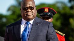 President of the Democratic Republic of Congo Felix Tshisekedi