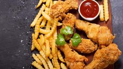 Processed and fried foods
