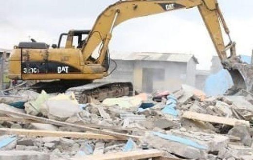 Demolishing exercise in Santeo leaves residents homeless