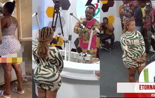Viral curcy Gobe seller, Etornam Cele
