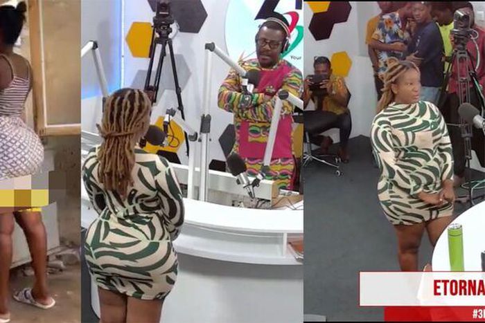 Viral curcy Gobe seller, Etornam Cele