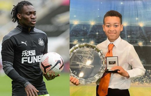 Joshua Twasam: Christian Atsu’s son crowned player of the year in Northumberland League