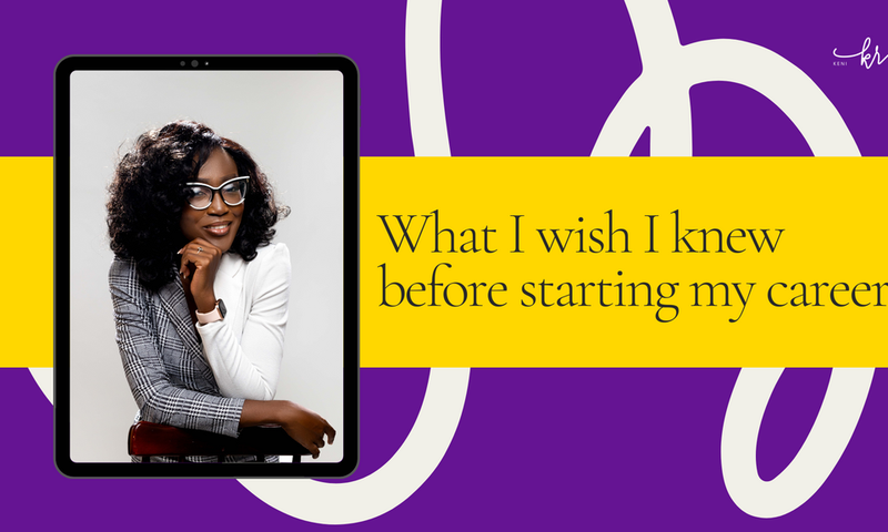 20 things I wish I knew before I started working