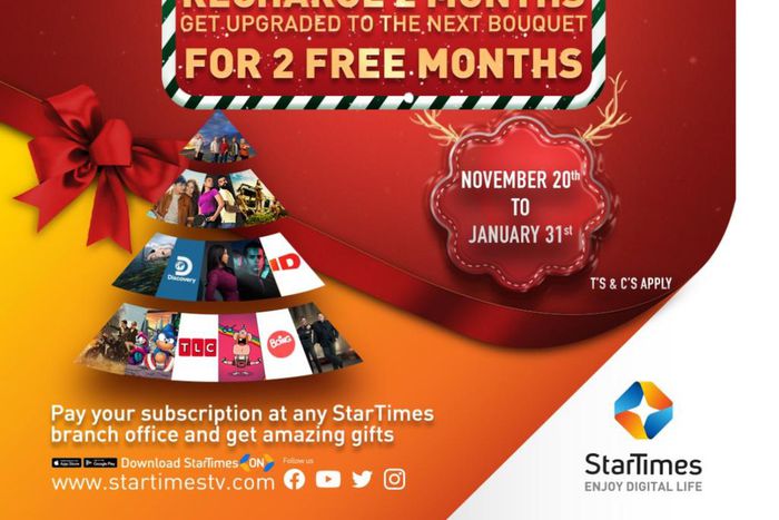 StarTimes unveils the new Mega Bouquet and Mega Step-Up promo