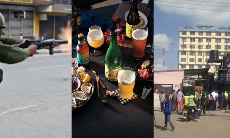 Kenyan policeman shoots nightclub waitress dead; 3 injured after being asked to pay bill
