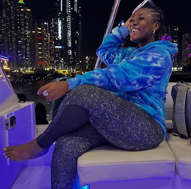 Asantewaa on a vacation