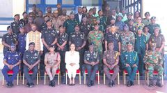 Thank you for having my back; I always have yours  - Dampare to Security chiefs