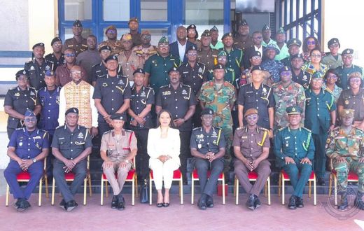 Thank you for having my back; I always have yours  - Dampare to Security chiefs