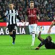 Black Stars defender let Udinese down in AC Milan defeat
