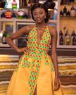 Former beauty queen, Miss Universe Ghana.