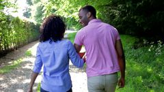 Couple walking (Shutterstock)