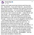 Funna Face says he is broke