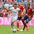 Bayern Munich's France midfielder Corentin Tolisso (R) tore the cruciate ligament in his right knee after being tackled by Bayer Leverkusen's Kevin Volland (L) in Bayern's 3-1 home win on Saturday.