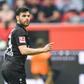 Leverkusen took the lead out of the blue after half-time, an unmarked Kevin Volland (pictured April 2018) turning in Dominik Kohr's header at a corner