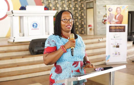 Mrs Korsi-Agordo addreses the Conference
