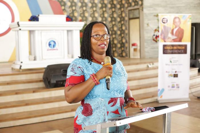 Mrs Korsi-Agordo addreses the Conference