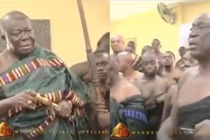 Angry Asantehene blasts Subchief publicly for double sale of land