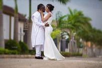 Eddy Nartey and Vida Danso are married