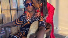 Mr Eazi and Temi Otedola (Instagram/Temi Otedola)