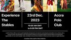 A charity polo game event for educational empowerment