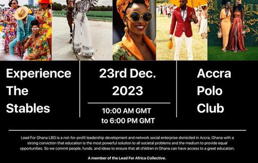 A charity polo game event for educational empowerment