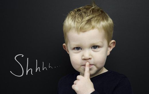 Shut up! You talk too much