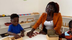 At Bloomings Montessori Pre-school, children learn through play