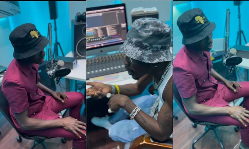 Shatta Wale schools Michael Blackson