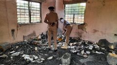 Fire guts Bus SHS