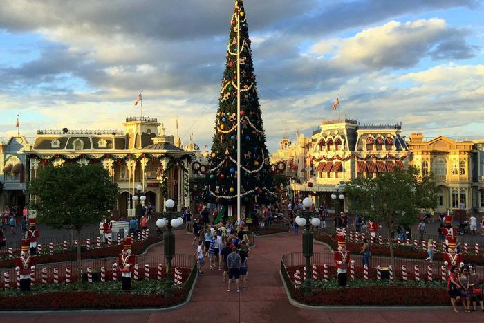 Disney at Christmastime is the most magical place on earth.