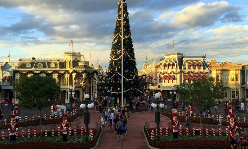 Disney at Christmastime is the most magical place on earth.