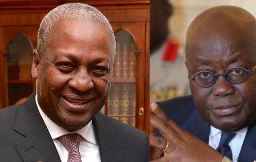 Mahama and Akufo-Addo