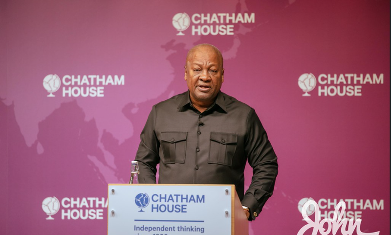 Former President John Dramani Mahama
