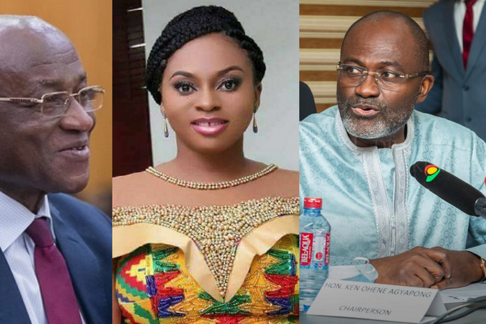 Osei Kyei-Mensah-Bonsu, Sarah Adwoa Safo and Kennedy Agyapong